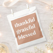 Dankful Grateful Blessed | THANKSGIVING Bedankzakje (Geknipt)