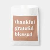 Dankful Grateful Blessed | THANKSGIVING Bedankzakje (Voorkant)