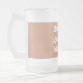 Dankful Grateful Blessed | THANKSGIVING Matglas Bierpul (Links)