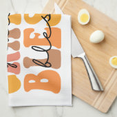 Dankful Grateful Blessed Theedoek (Quarter Fold)