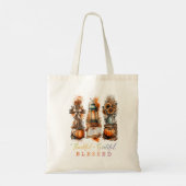 Dankful Grateful Blessed Tote Bag (Achterkant)