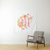 Dankful Grateful Blessed Wandkleed (In Situ (horizontaal))