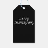 DANKFUL GRATEFUL BLESSEN THANKSGIVING CADEAULABEL (Achterkant)