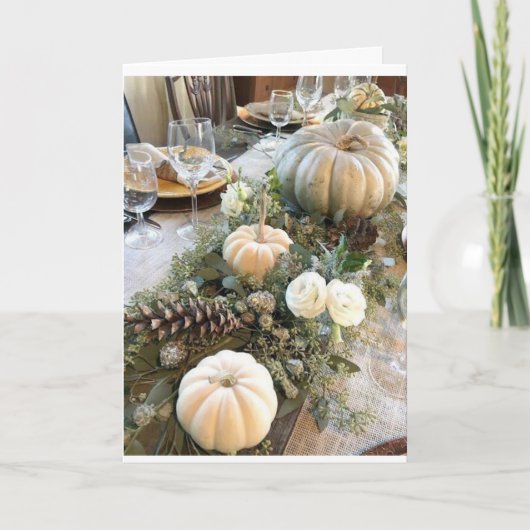 DANKFUL VOOR "U" OP DE THANKSGIVING (EN ALLE JAAR) FEESTDAGEN KAART (Voorkant)