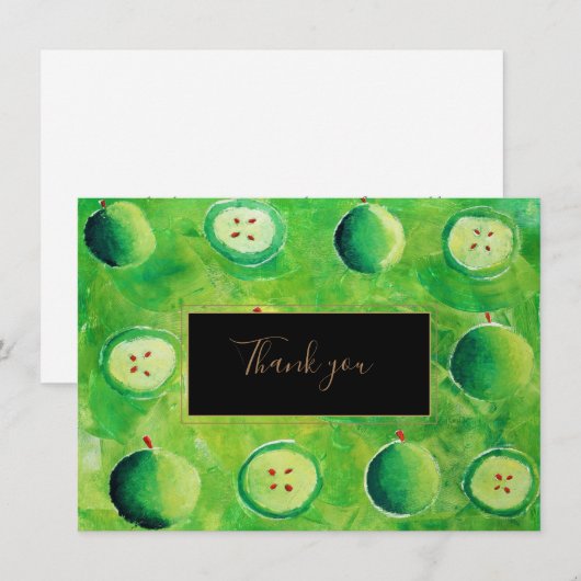 Dankjewel Appelboomgaard Bedankkaart (Voorkant / Achterkant)