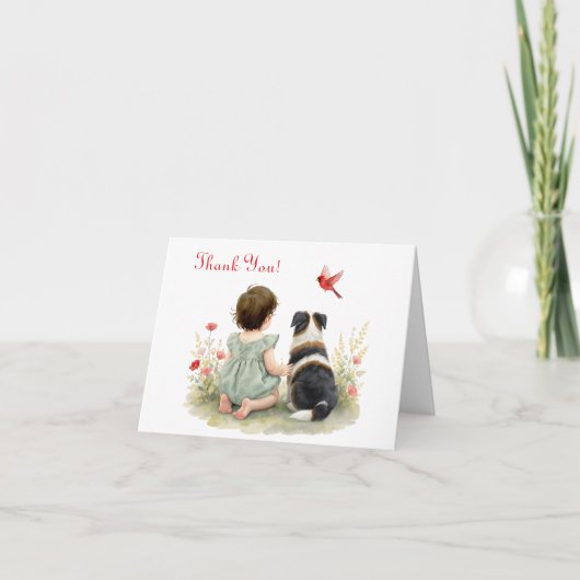 Dankjewel Babyshower Notities (Voorkant)