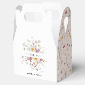 Dankjewel Bloemen Vintage Bedankdoosjes (Geopend)