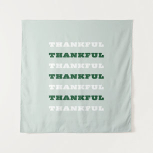 Dankjewel, dankbaarheid, Groen Wandkleed