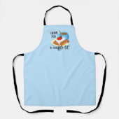 dankjewel een wafelpartij leraar vrijwilliger gifT Schort (Voorkant)