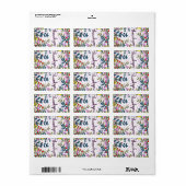Dankjewel Etiket (Full Sheet)