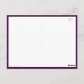 Dankjewel Fantasie Draak Baby Shower Briefkaart (Achterkant)