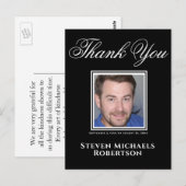 Dankjewel Fotokaart Briefkaart (Voorkant / Achterkant)