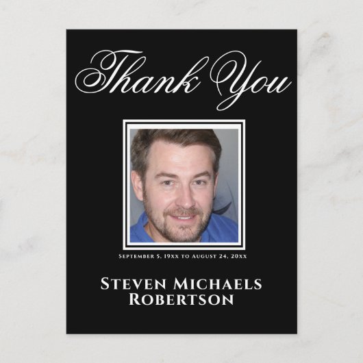 Dankjewel Fotokaart Briefkaart (Voorkant)