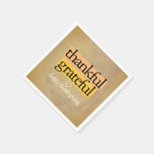 dankjewel : gelukkig dankjewel servet (Hoek)