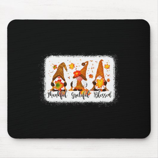 dankjewel grateful Blessed Herfst Gnomen herfst - Muismat (Voorkant)