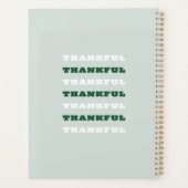 Dankjewel, groene kunst, heerlijk planner (Achterkant)