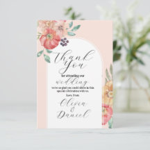 Dankjewel Huwelijk Waterverf Bloemen Verlovingsfee