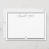 Dankjewel kaart (lichtgrijs) (Voorkant)