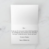 Dankjewel kaart - Makeup Artist (Binnen)