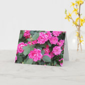 Dankjewel kaart met Rozen (Gele Bloem)