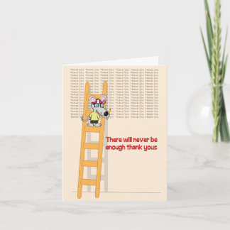 Dankjewel kaart voor vriend