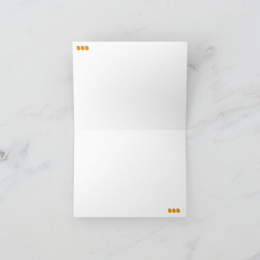 Dankjewel Kaarten - Oranje Zest (Binnen)