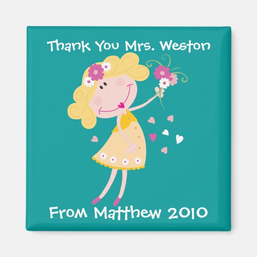 Dankjewel magneet - SRF (Voorkant)