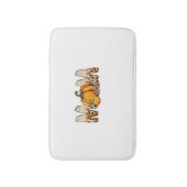 Dankjewel Mam Pompoen Leopart Badmat (Voorkant Verticaal)