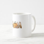 Dankjewel Mam Pompoen Leopart Koffiemok (Voorkant rechts)