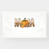 Dankjewel Mam Pompoen Leopart Spandoek (Horizontaal)