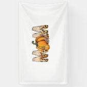 Dankjewel Mam Pompoen Leopart Spandoek (Verticaal)