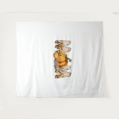 Dankjewel Mam Pompoen Leopart Wandkleed (Voorkant (horizontaal))