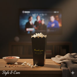 Dankjewel Popcorn Cadeau Doos voor Elke Gelegenhei Bedankdoosjes