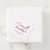 Dankjewel Roze Mani Bedankjes Labels (In situ)