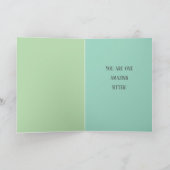 Dankjewel Speelse Petsitter Waardering Kaart (Binnen)