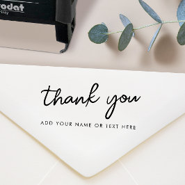 Dankjewel Stempel | Minimale typografie Dankjewel