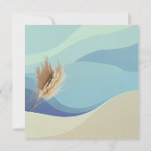 Dankjewel vanuit onze intieme boho-ontsnapping bedankkaart (Achterkant)