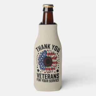 Dankjewel Veteranen Zonnebloem Militaire Veteranen Flesjeskoeler