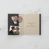 Dankjewel Vouwkaart Uitnodiging (Binnen)