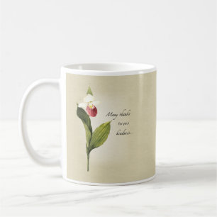 Dankjewel Vrouwenschoen Bloem Koffiemok