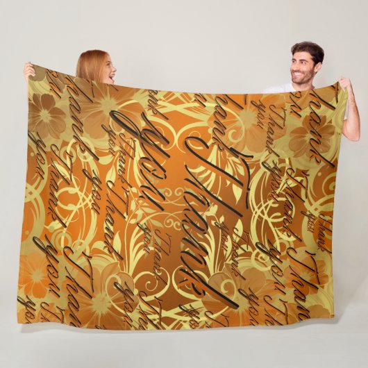 dankjewel+you, typografie, tekst, doopvont, het sc fleece deken (In situ)