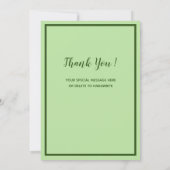 Dankjewel Zwarte Labrador Puppy - Schattigee herfs Bedankkaart (Achterkant)