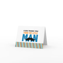 Dankjewelkaart van de "Kleine Man"