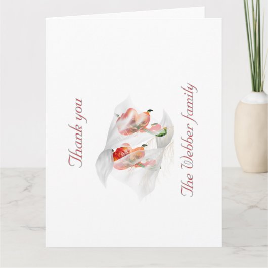 Dankkaart Bedankkaart (Voorkant)