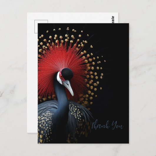 Dankkaart Briefkaart (Voorkant / Achterkant)