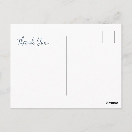 Dankkaart Briefkaart (Achterkant)