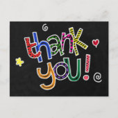 Dankkaart Briefkaart (Voorkant)