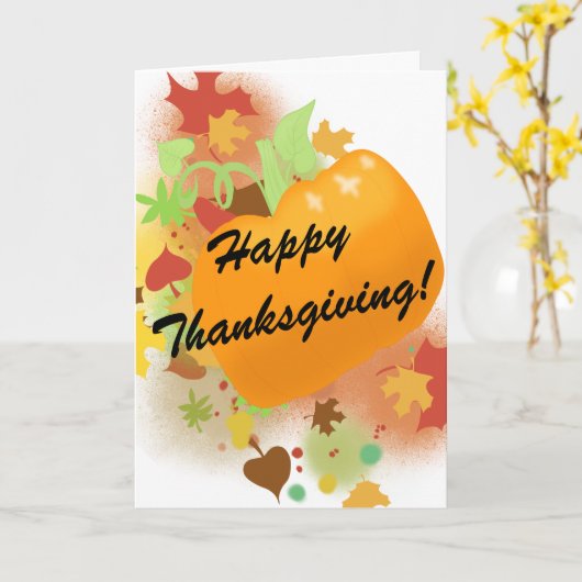 Dankkaart! Kaart (Gele Bloem)