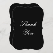 dankkaart voor bruiloften save the date (Voorkant / Achterkant)