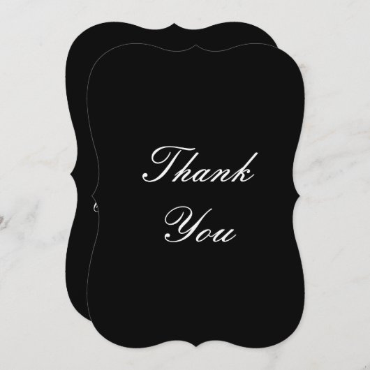 dankkaart voor bruiloften save the date (Voorkant / Achterkant)